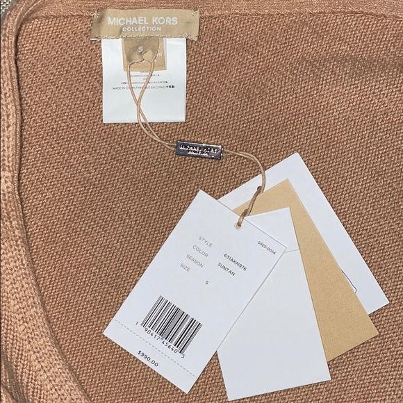 SOLD ❌ NWT $990 Michael Kors Collection Runway Sweater - Picture 4 of 8